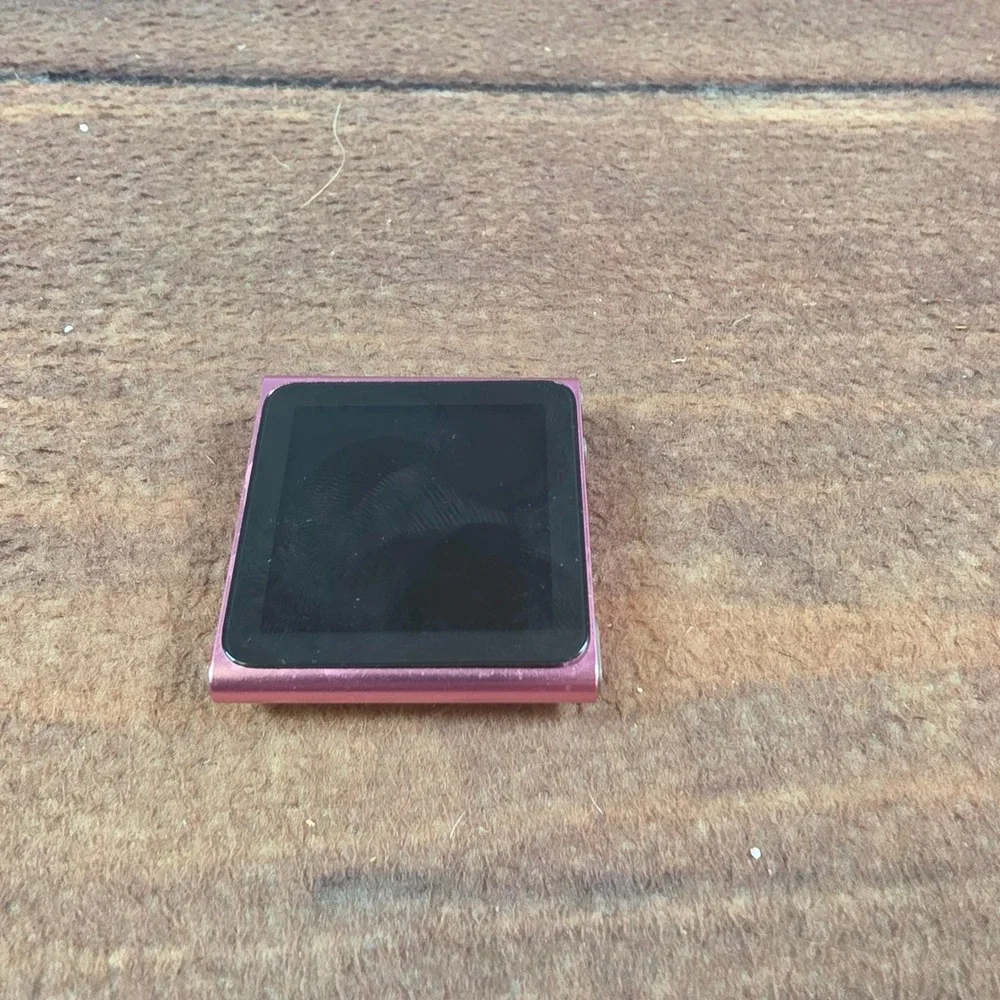 Apple iPod Nano 6th Gen Media Player Pink Fair For Parts or Repair A1366